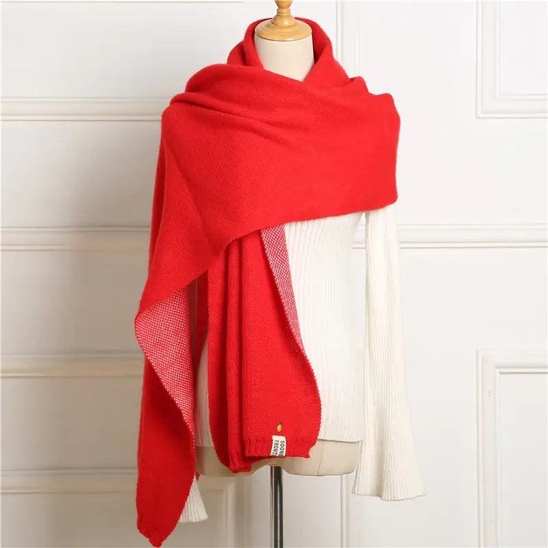 Cashmere Scarf for Women - Winter Shawl Accessory