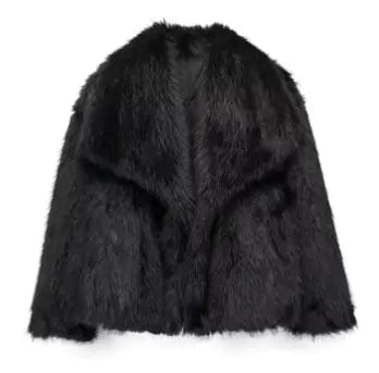 Winter Faux Fur Jacket - Effortless Glamour