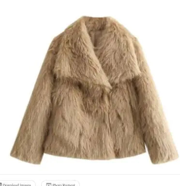 Winter Faux Fur Jacket - Effortless Glamour
