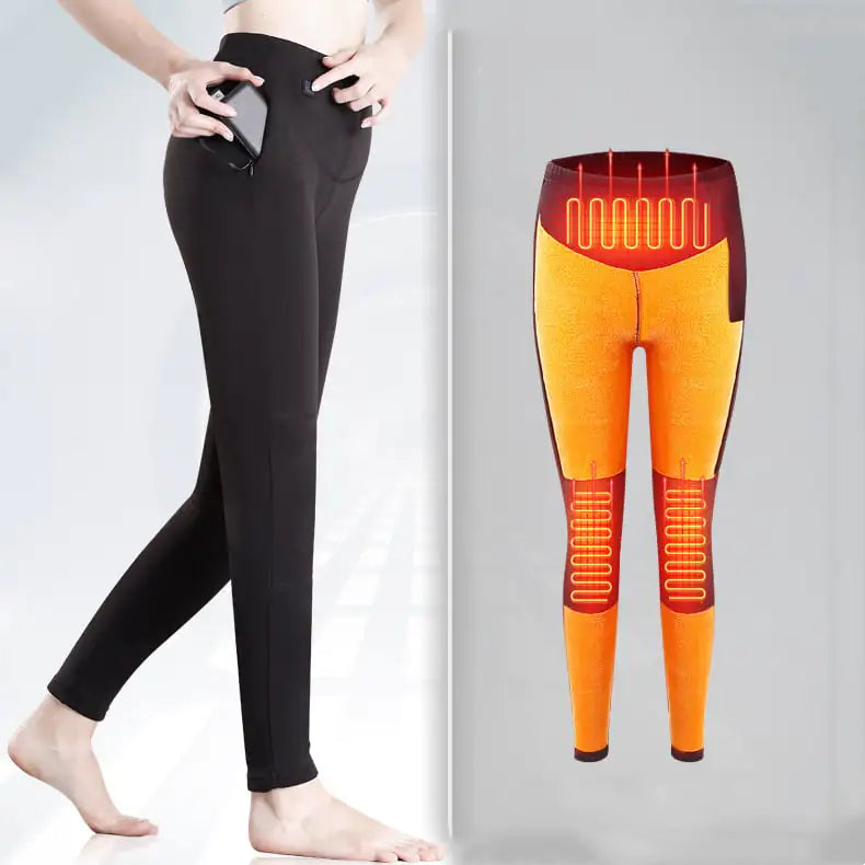 Thickened Thermal Leggings for Outdoor Skiing
